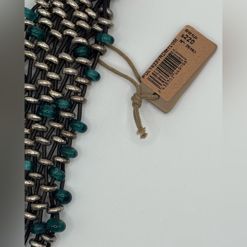 UNO de 50 Silver and Teal Bracelet - Picture 3 of 5